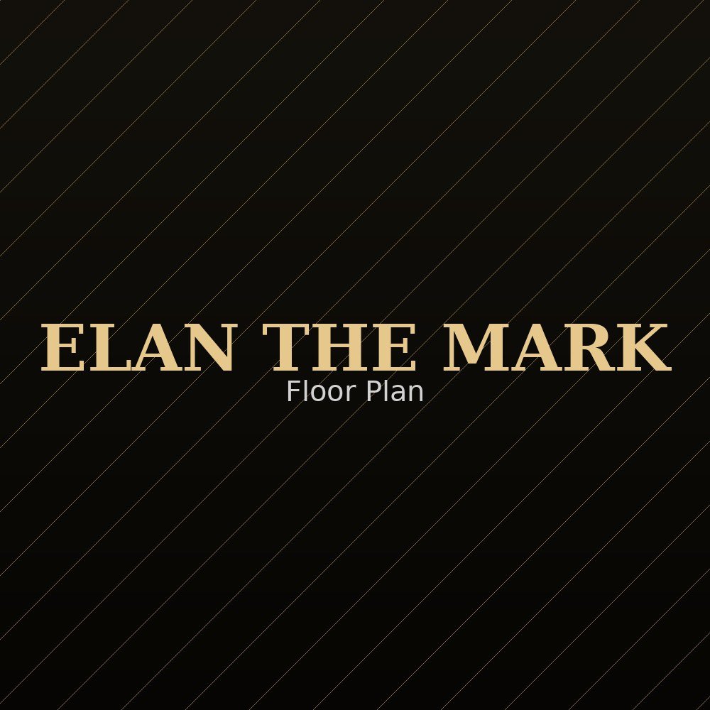 Elan The Mark floor plan