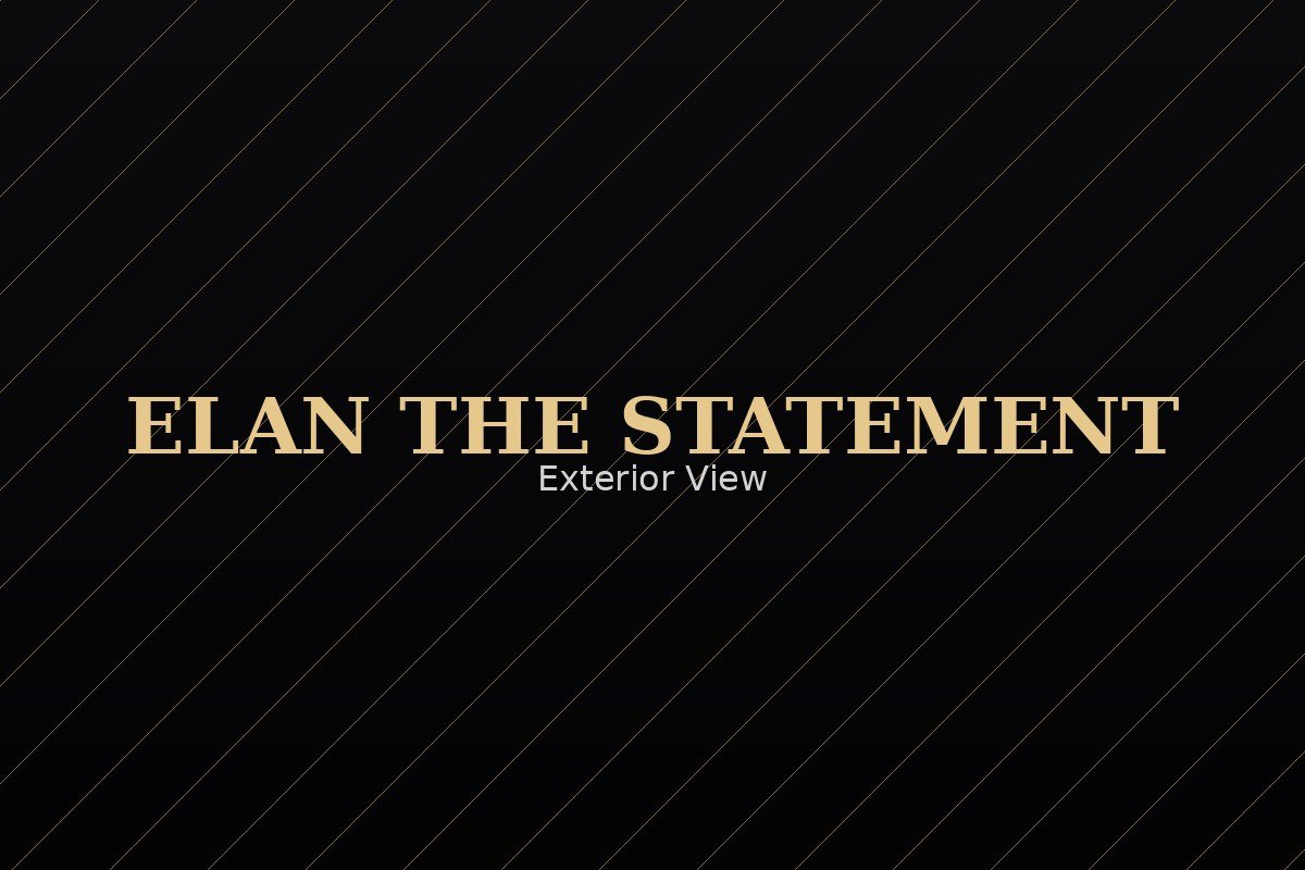 Elan The Statement highlights Sector 49 Gurgaon